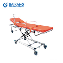 SKB039(G) Ambulance Adjustable Hospital Transfer Stretcher Trolley